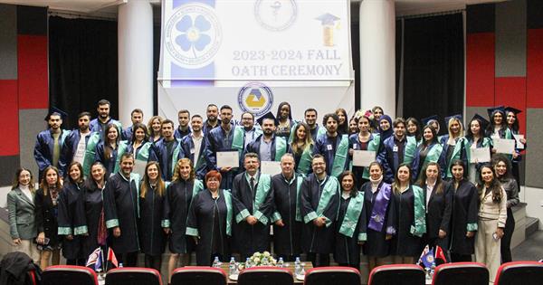 EMU Faculty of Pharmacy 2023 – 2024 Academic Year Fall Semester Graduates Take Their First Steps Into The Profession