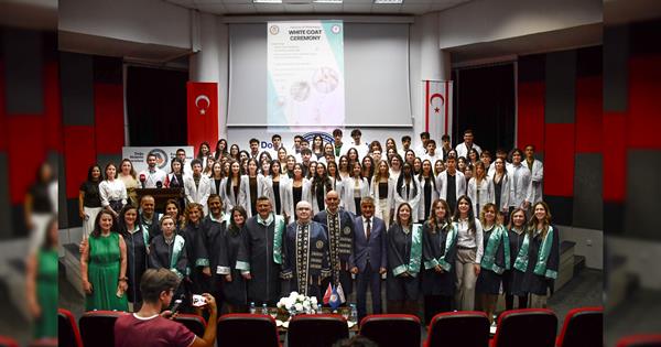 EMU Faculty of Pharmacy Welcomes the New Academic Year with a White Coat Ceremony