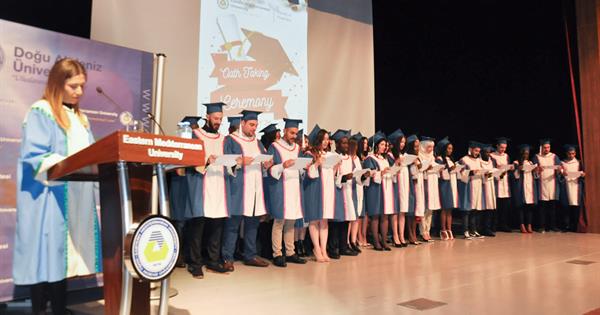 EMU Faculty of Pharmacy Graduates Participate in Oath Ceremony