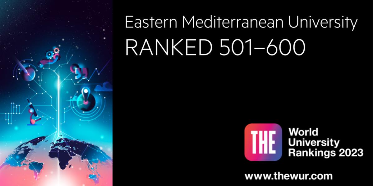 EMU Appears within the 501-600 Band in the World University Rankings