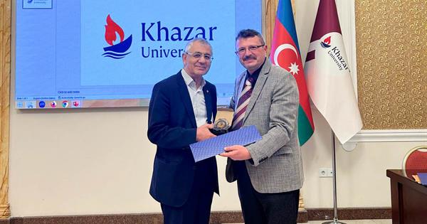 EMU Faculty of Pharmacy’s Dean Prof. Dr. Gülcan Represents EMU at the Congress Held in Baku